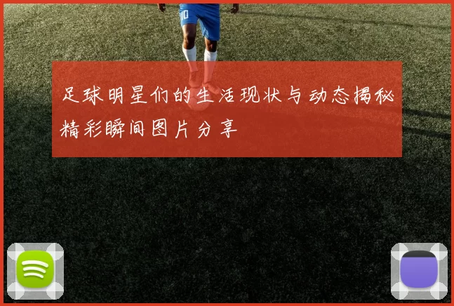 足球明星们的生活现状与动态揭秘精彩瞬间图片分享