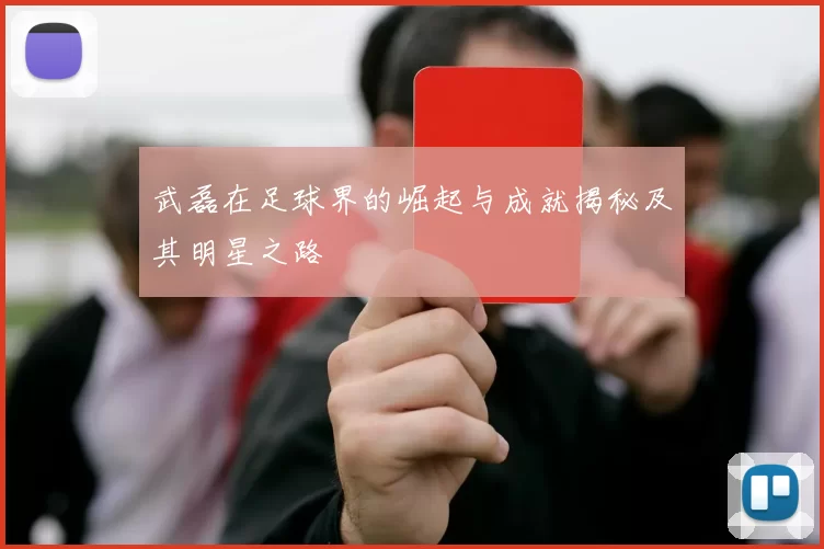 武磊在足球界的崛起与成就揭秘及其明星之路